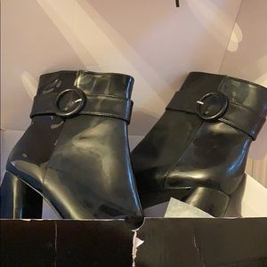 NWT BLACK NINE WEST BOOTS 8 1/2